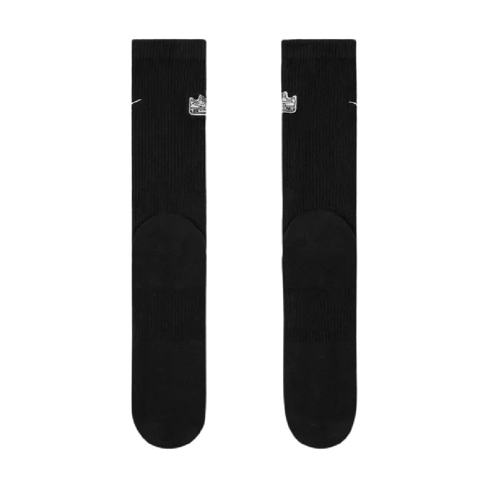 Everyday Plus Chaussettes mi-mollet rembourrées (1 paire) Noir - Image 4
