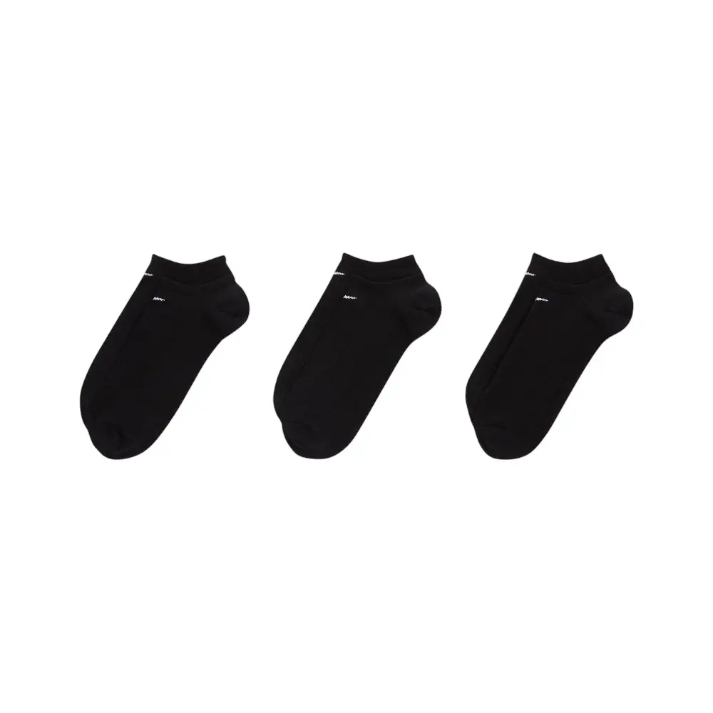 Lightweight Chaussettes de training invisibles (3 paires) Noires - Image 2