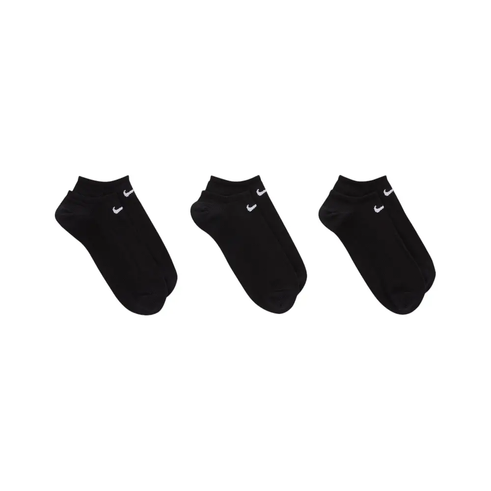 Lightweight Chaussettes de training invisibles (3 paires) Noires - Image 3