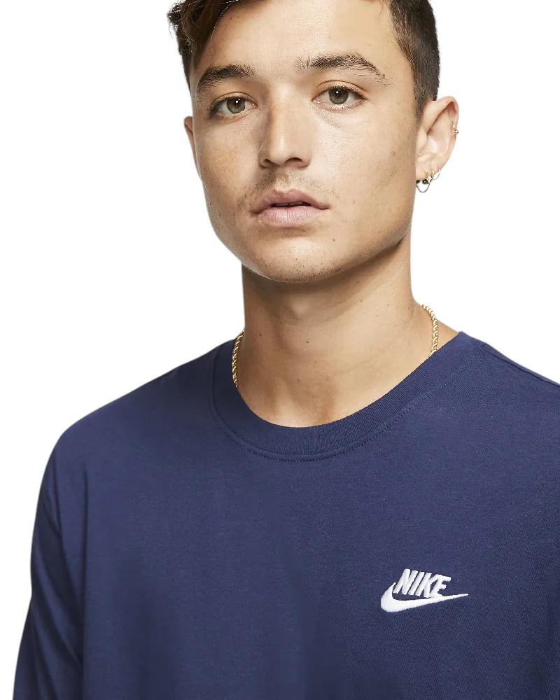 T-shirt Sportswear Club Bleu Marine - Image 3