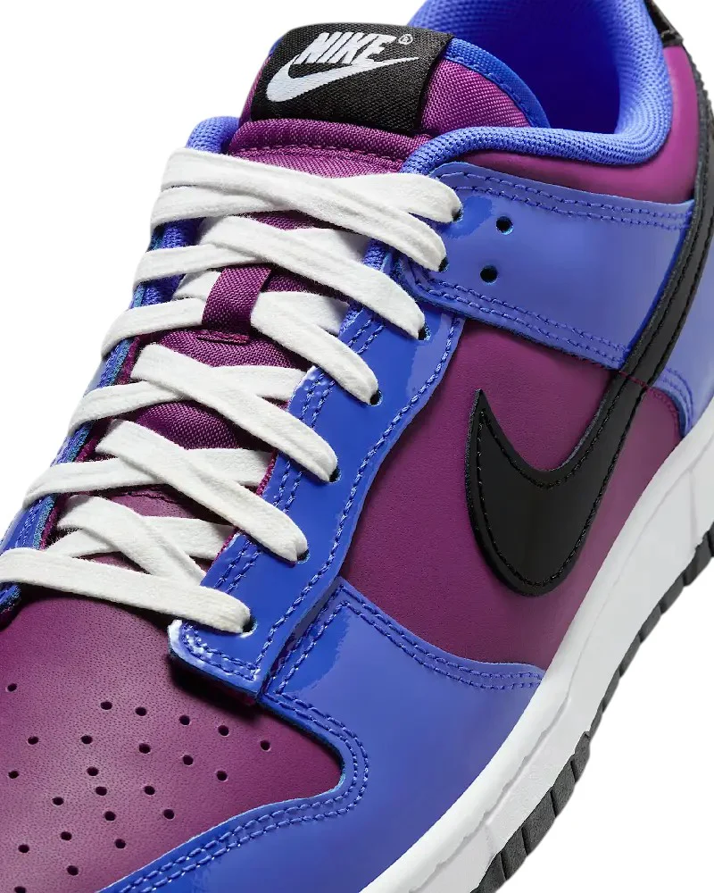 Nike Dunk Low Retro SE Bleu Paramount/Viotech/Blanc/Noir - Image 7
