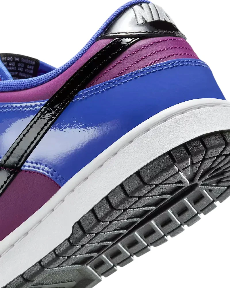 Nike Dunk Low Retro SE Bleu Paramount/Viotech/Blanc/Noir - Image 8