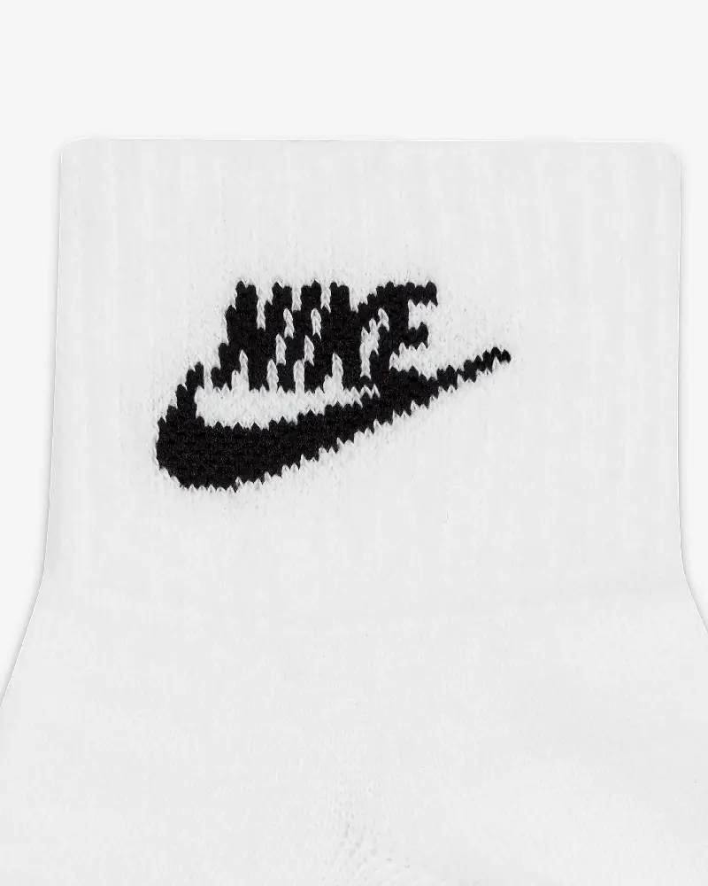 Chaussettes Nike Everyday Essential (3 Paires) Blanc - Image 3