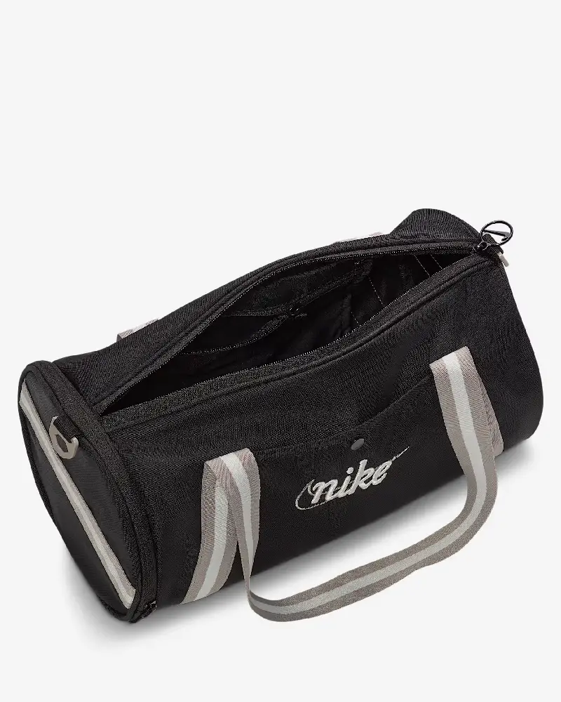 Nike Heritage Retro Duffel Sac (13L) Noir - Image 4