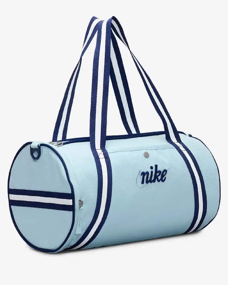 Nike Heritage Retro Duffel Sac (13L) Bleu - Image 2