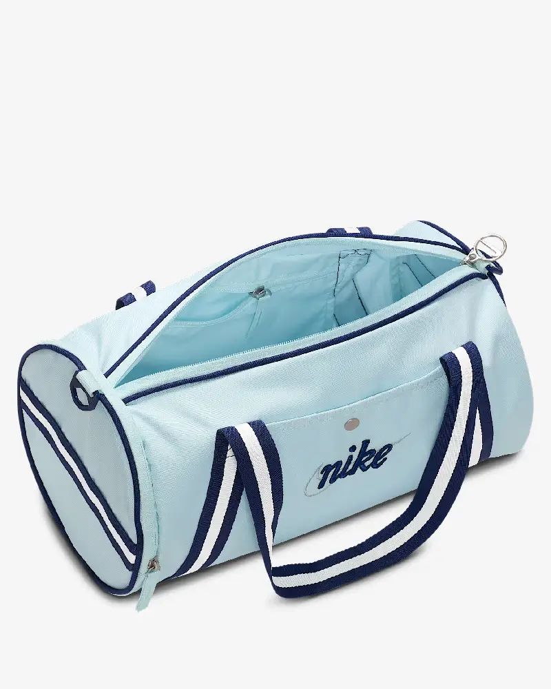 Nike Heritage Retro Duffel Sac (13L) Bleu - Image 4