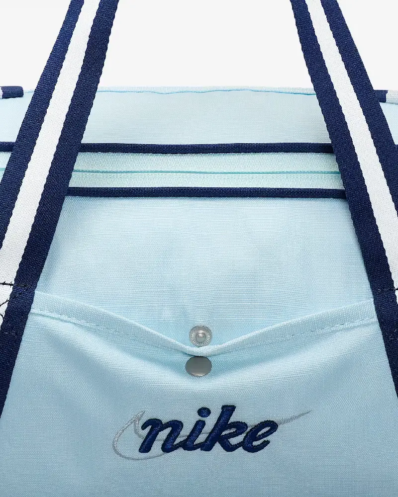 Nike Heritage Retro Duffel Sac (13L) Bleu - Image 6