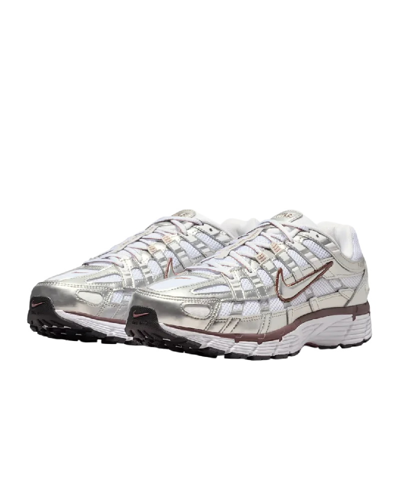 Nike P-6000 Blanc Metallic Silver Tattoo - Image 2