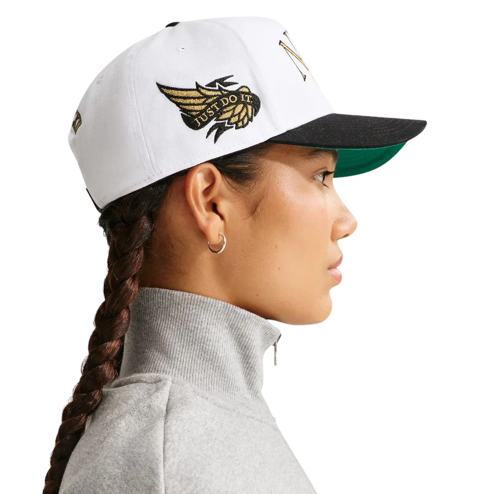 Nike Rise - Casquette structurée A-Frame Blanche - Image 6