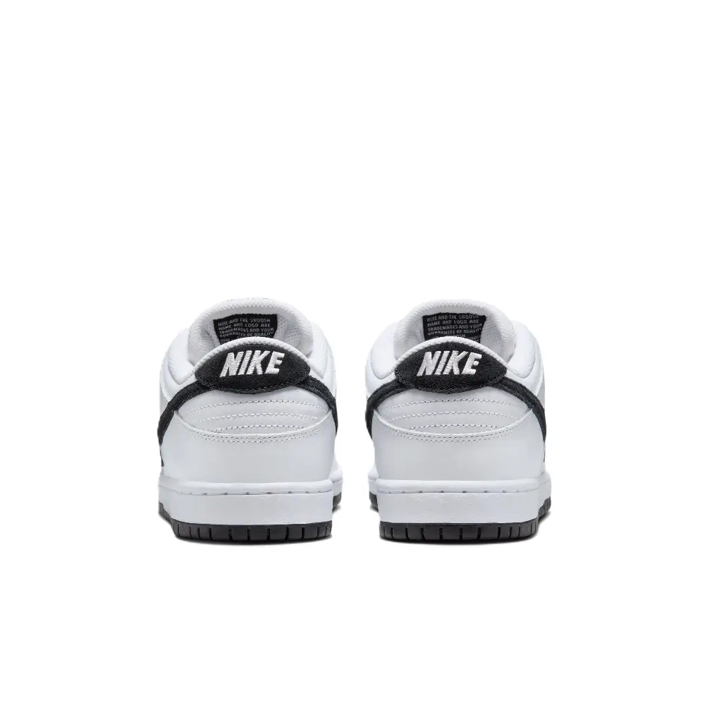Nike SB Dunk Low White Black - Image 4