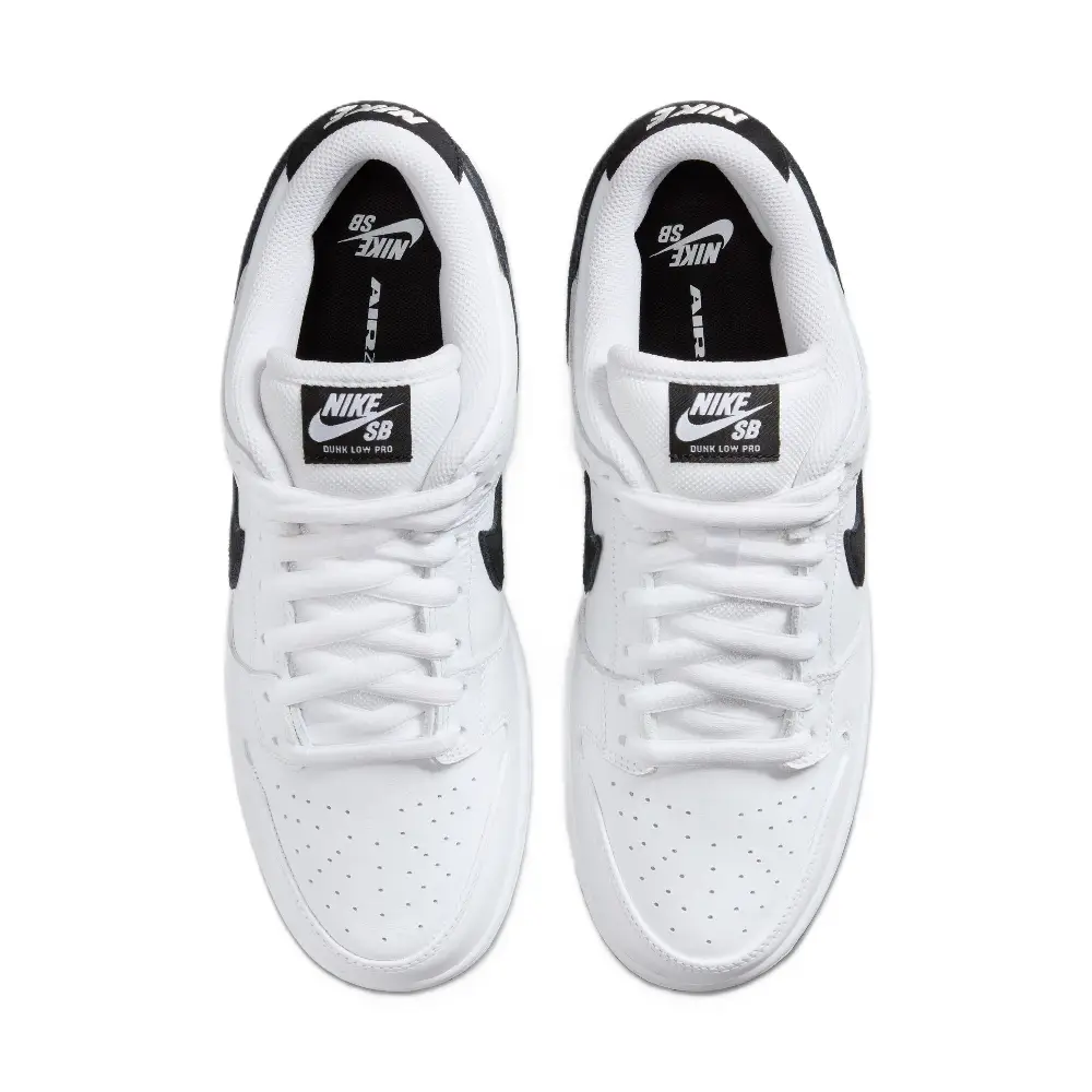 Nike SB Dunk Low White Black - Image 6