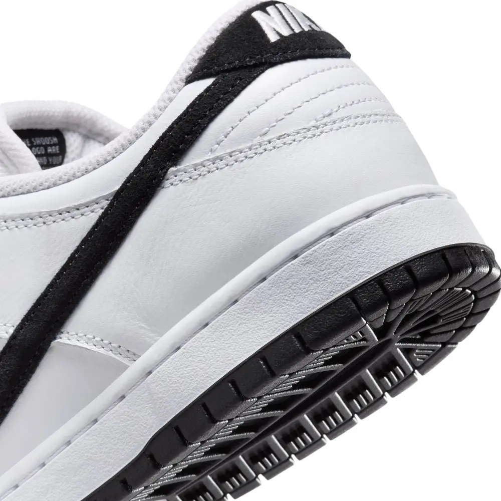 Nike SB Dunk Low White Black - Image 8