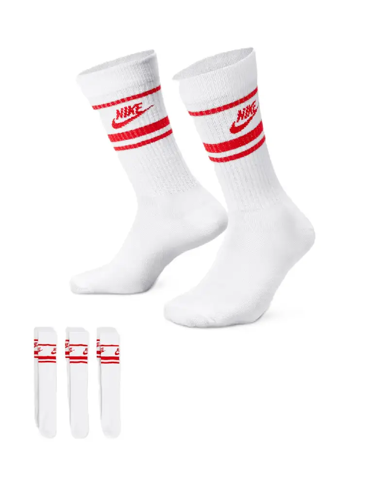 Nike Sportswear Dri-FIT Everyday Essential Chaussettes mi-mollet (3 paires)
