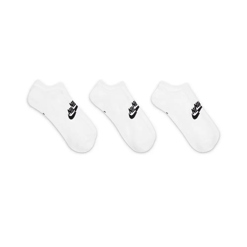 Chaussettes invisibles Nike Sportswear Everyday Essential (3 Paires) Blanc - Image 3