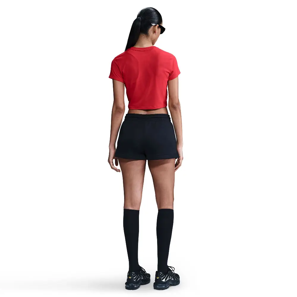 Nike Sportswear Phoenix Fleece Short taille mi-haute 5 cm Noir - Image 4