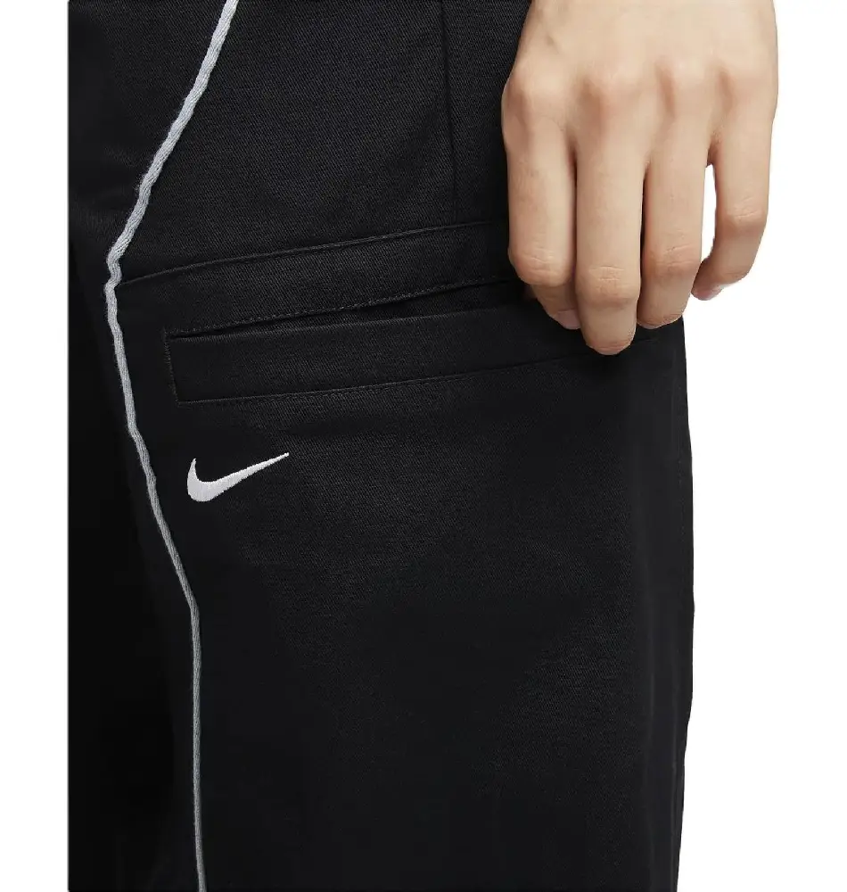 Nike Sportswear Street HR Pantalon tissé femme Noir - Image 5