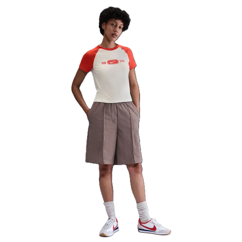 Nike Sportswear T-shirt graphique slim Chill Knit Rouge Picante - Image 4