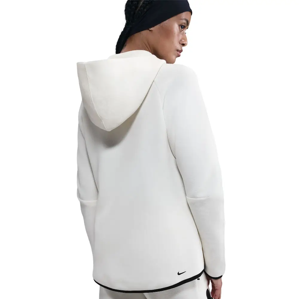 Nike Sportswear Tech Fleece Windrunner Sweat à capuche zippé Blanc cassé - Image 3