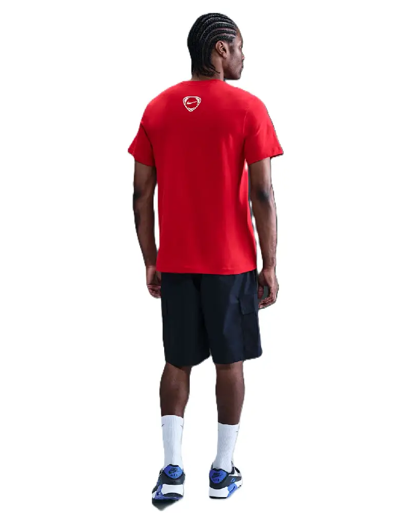 T-shirt de football Nike Total 90 Rouge universitaire - Image 5