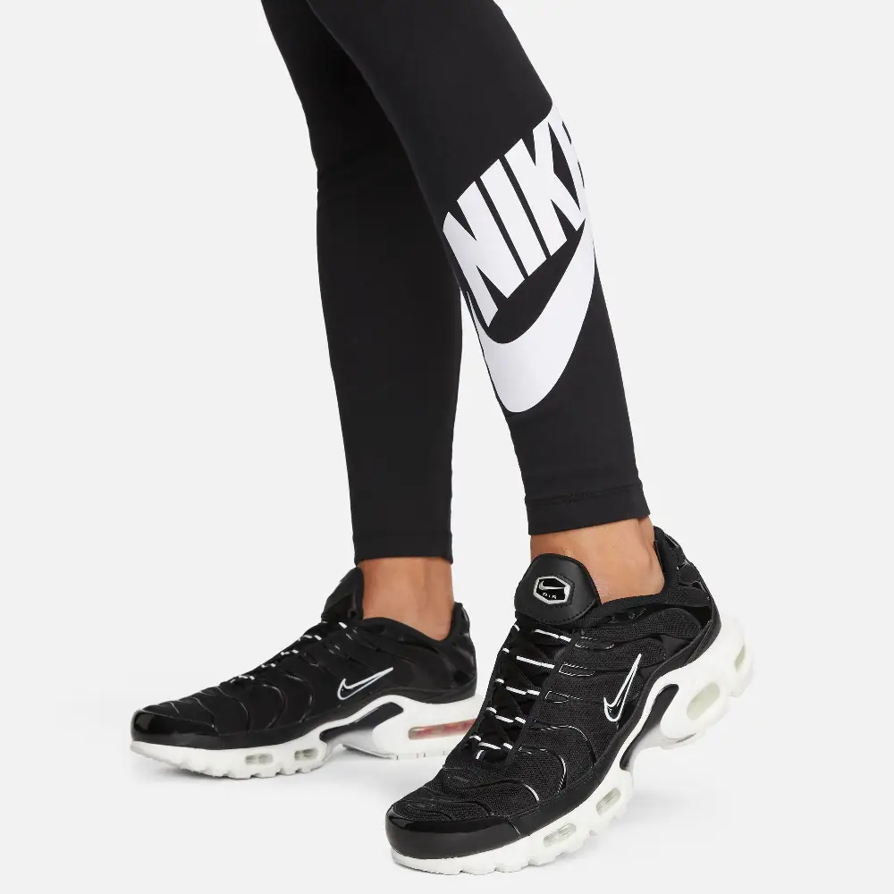 Sportswear Classics Legging Noir taille haute à motif - Image 3