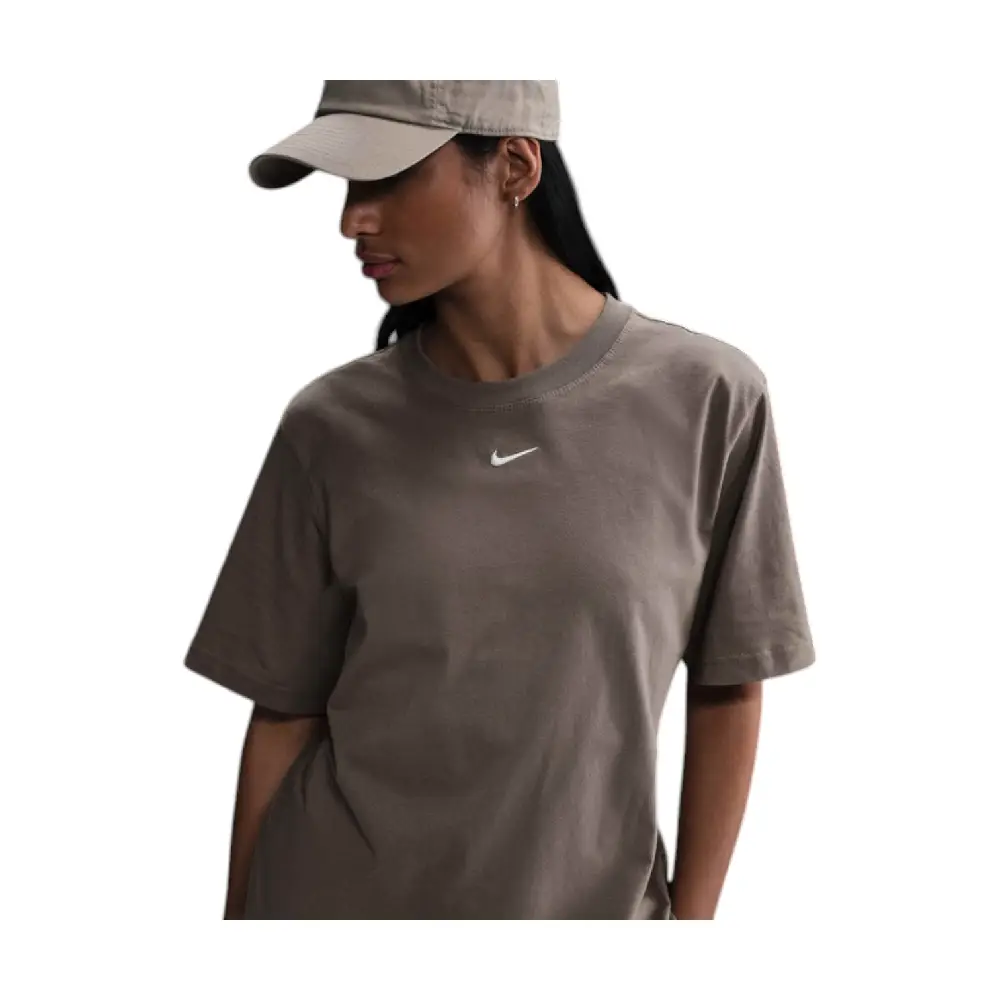 T-shirt Nike Sportswear Essential pour femme - Marron Mink - Image 3