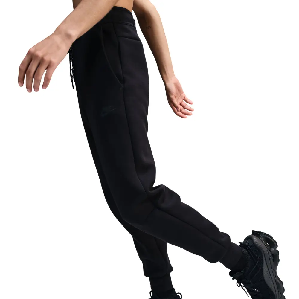 Pantalon de jogging mi-haut Nike Sportswear Tech Fleece Noir - Image 3