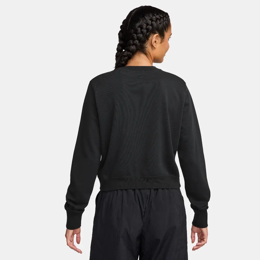 Sweat-shirt Nike femme Chill Ft Crew Noir - Image 3
