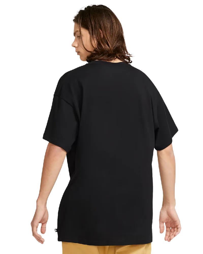 T-Shirt Nike SB Logo Skate Noir - Image 2