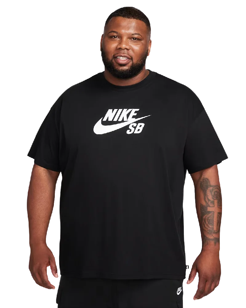 T-Shirt Nike SB Logo Skate Noir - Image 5
