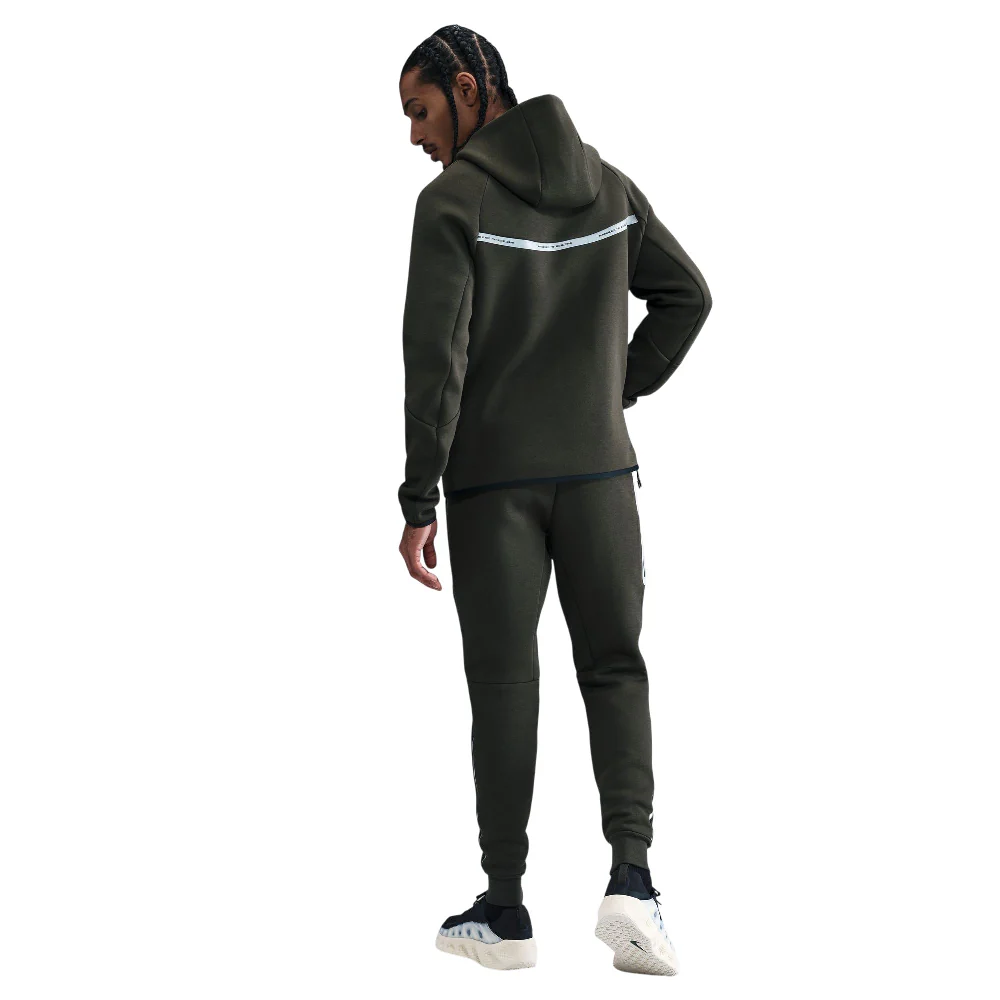 Veste coupe-vent Nike Tech polaire zippée intégrale avec détails réfléchissants - Image 2