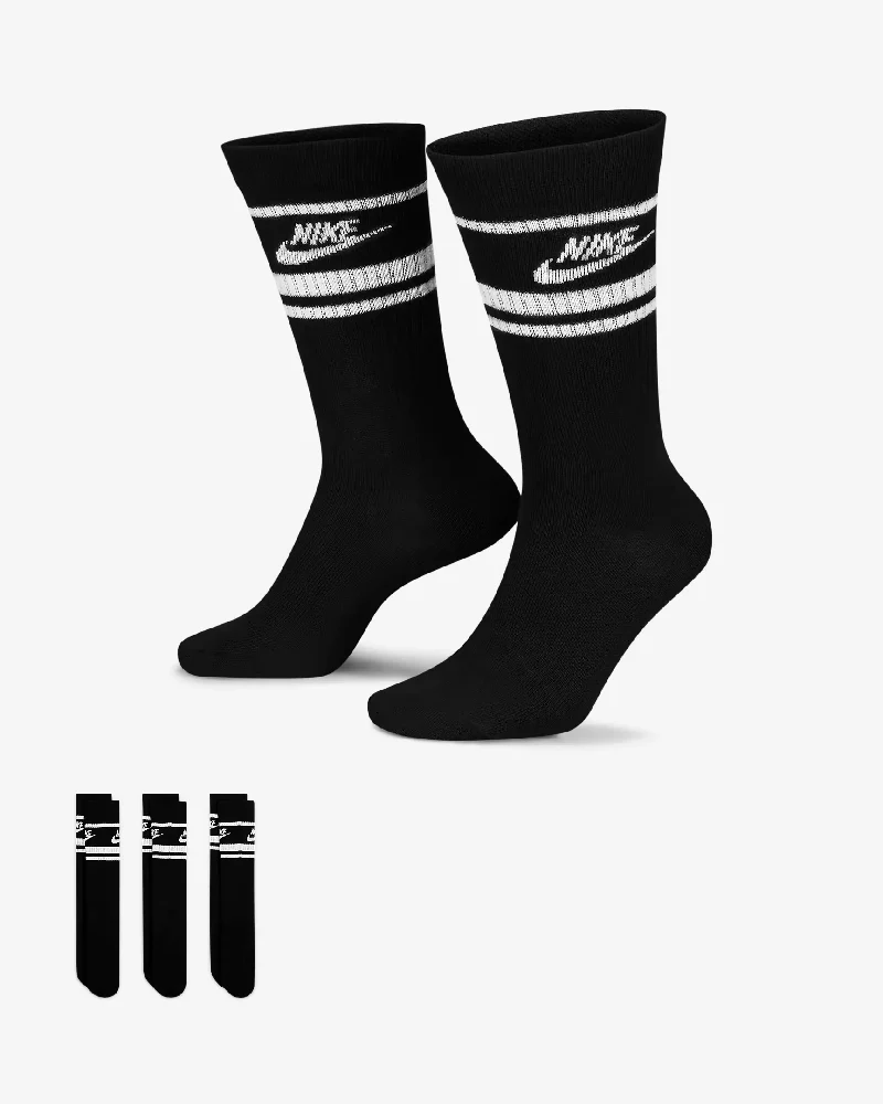 Nike Sportswear Dri-FIT Everyday Essential Chaussettes mi-mollet (3 paires)