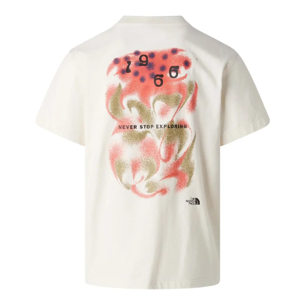 T-shirt Motion Décontracté 1966 avec Motifs de Dune Blanche - Image 2