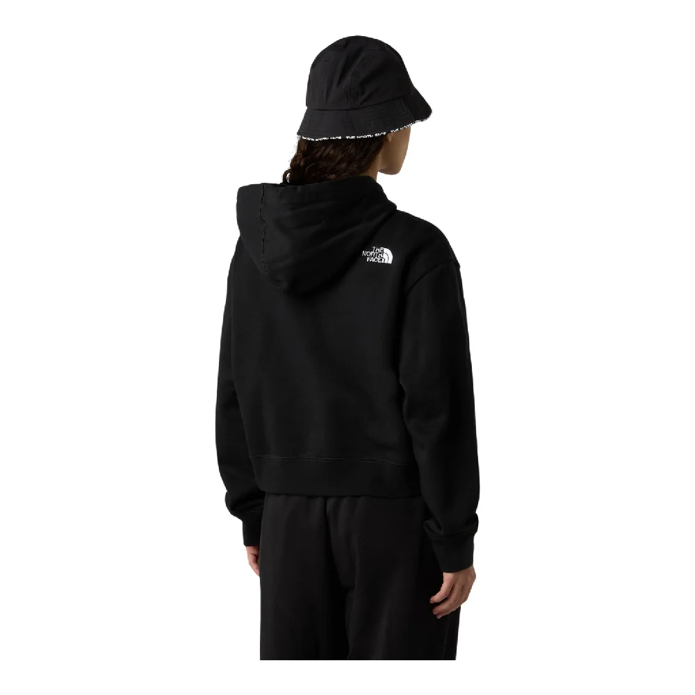 Sweat à Capuche Court Essentiel Noir - Image 4