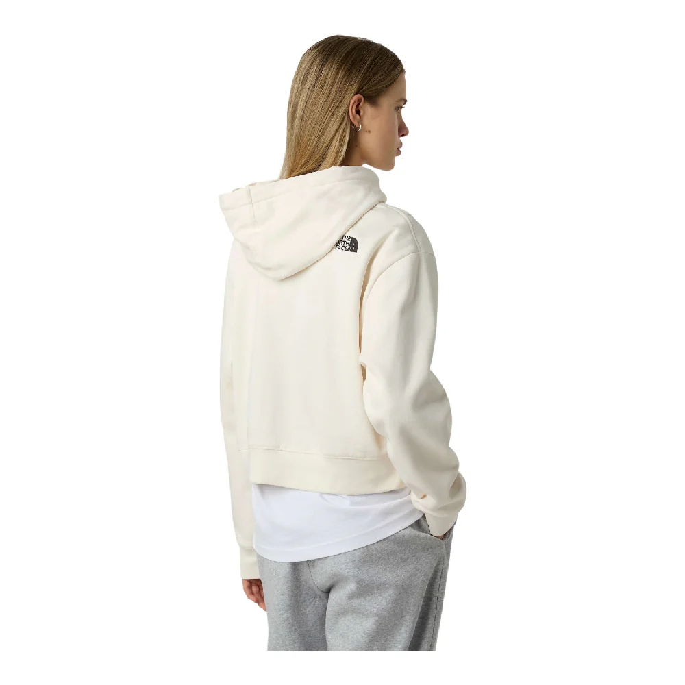 Sweat à Capuche Court Essentiel Blanc - Image 4