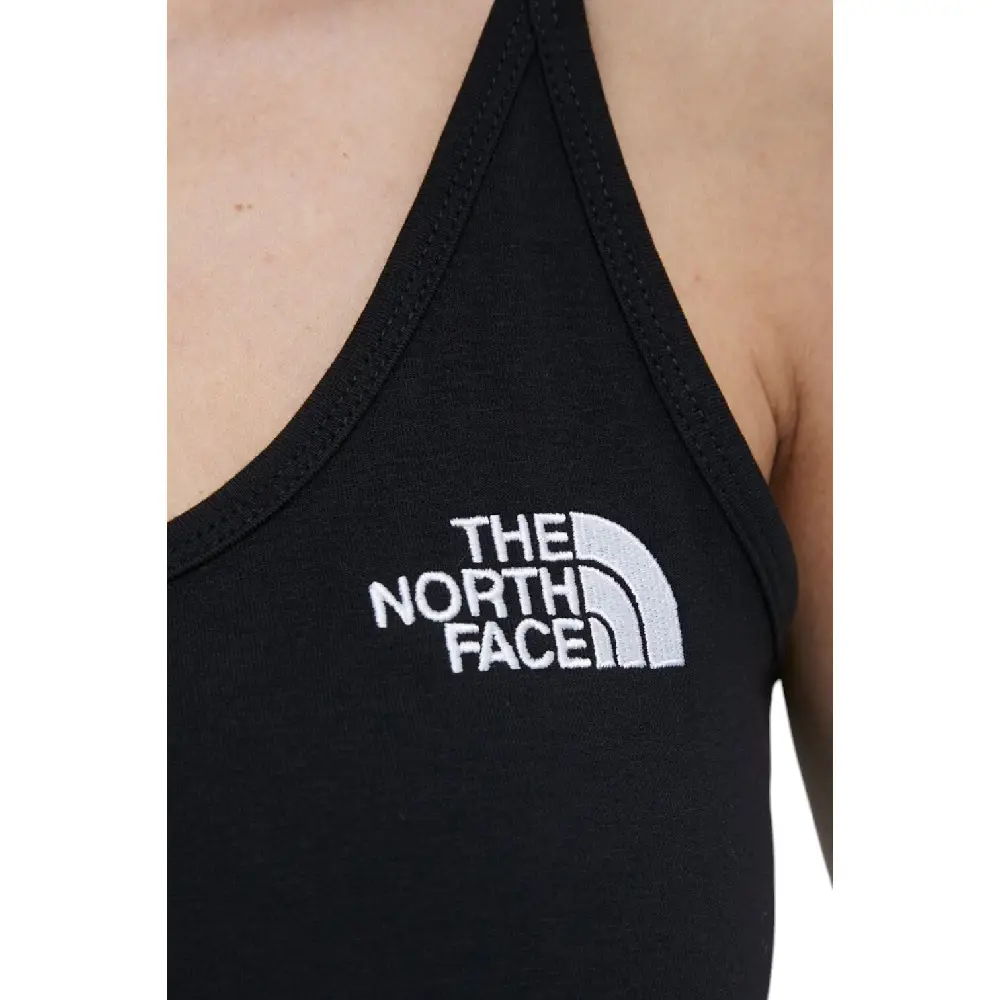 Slim Crop Tank Top Black - Image 3