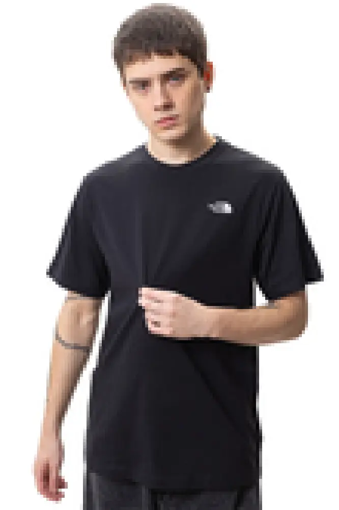 T-shirt Evolution Simple Dome à Manches Courtes Noir