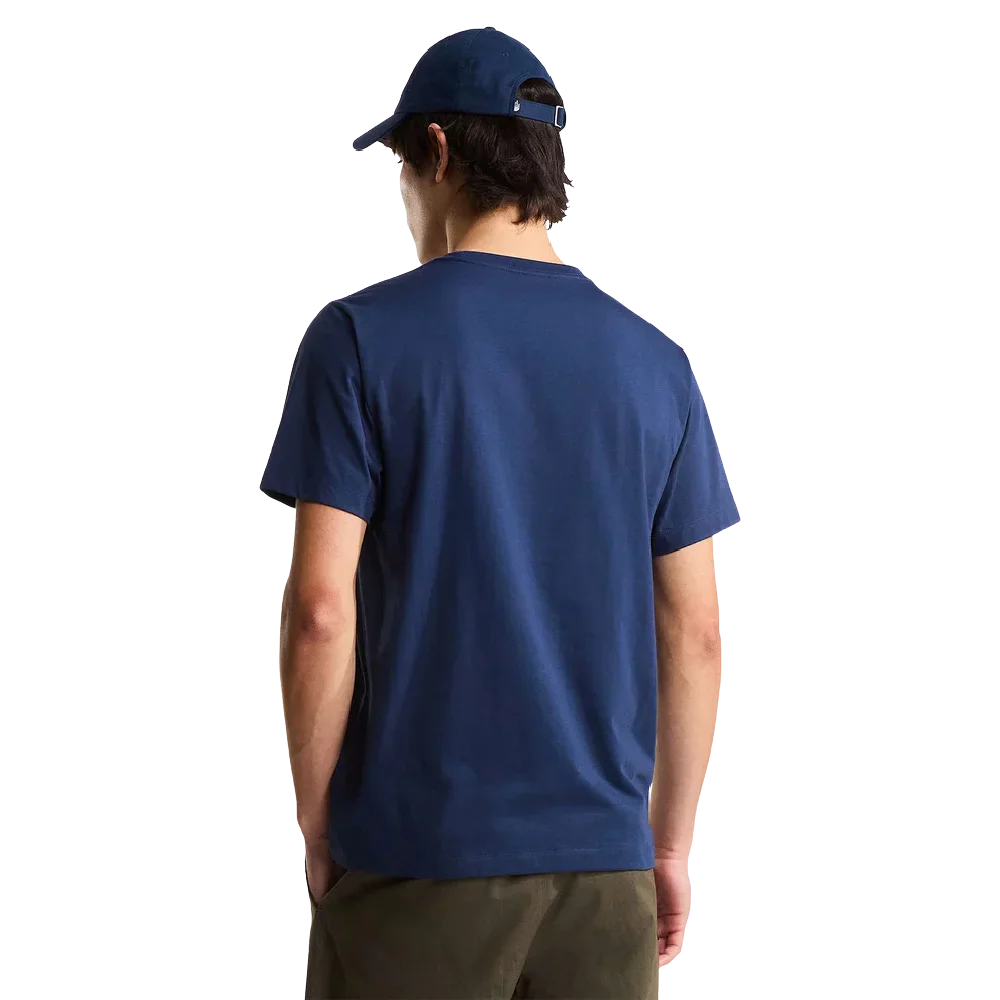 T-shirt Evolution Simple Dome Regular SS Bleu Marine - Image 2