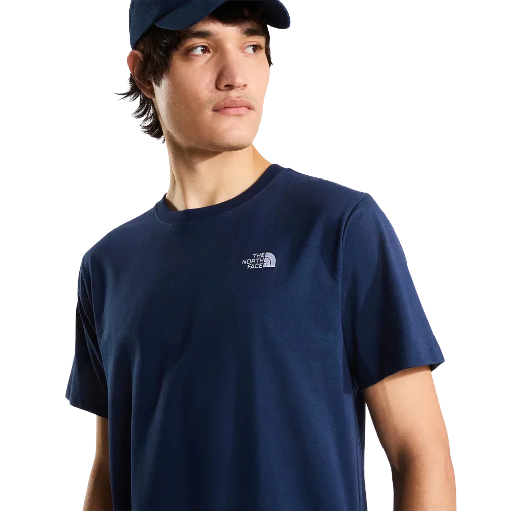 T-shirt Evolution Simple Dome Regular SS Bleu Marine - Image 3