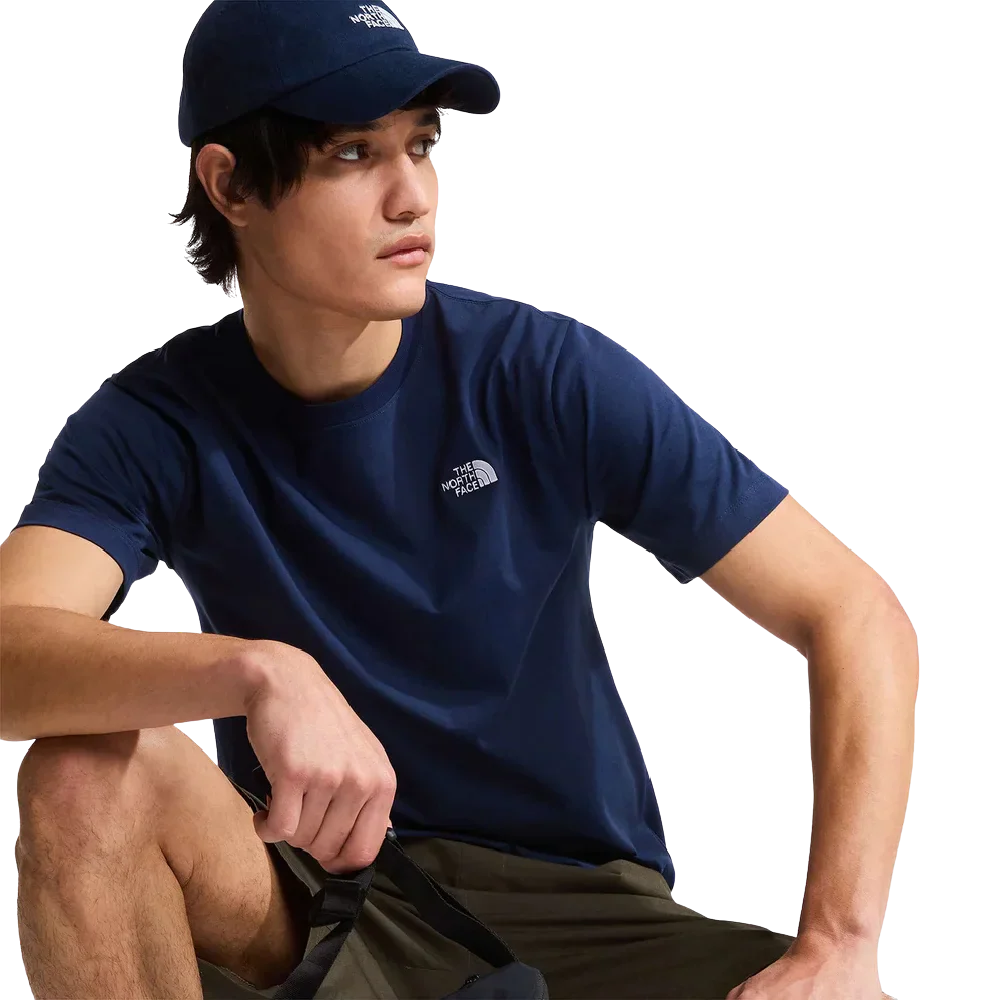T-shirt Evolution Simple Dome Regular SS Bleu Marine - Image 4