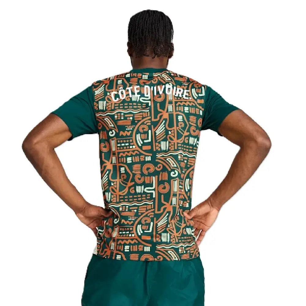 Maillot d'avant-match Côte d'Ivoire 2025 - Image 3
