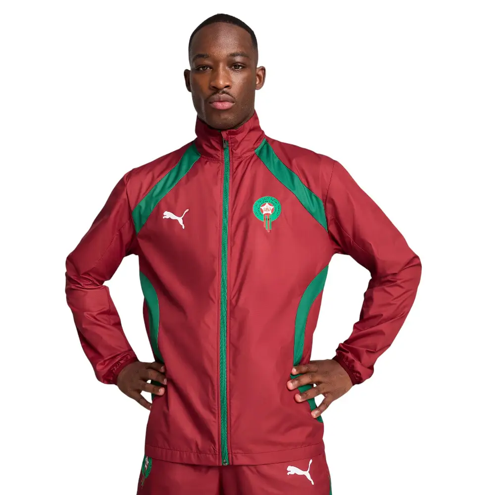 Veste tissée d'avant-match Maroc - Image 3