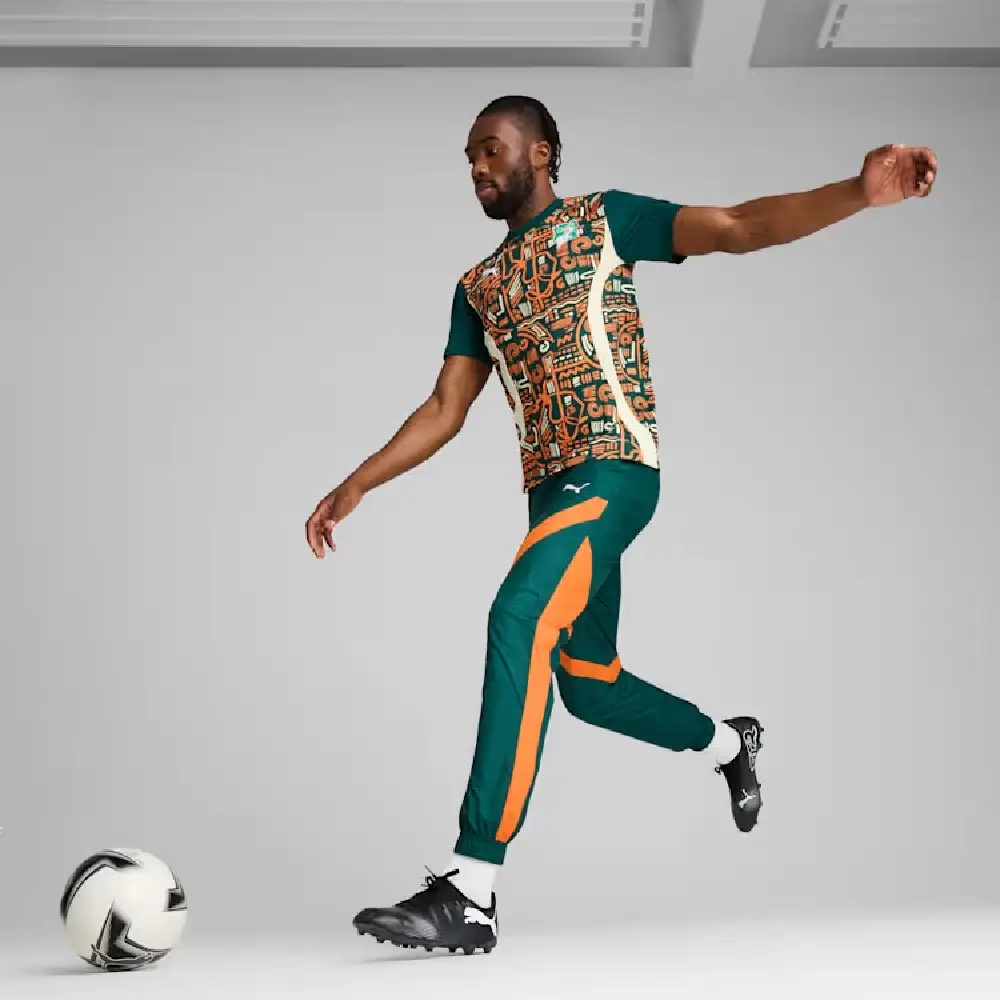 Pantalon tissé d'avant-match Côte d'Ivoire 2025 - Image 5