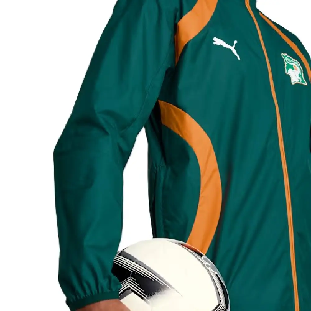 Veste tissée d'avant-match Côte d'Ivoire 2025 - Image 3