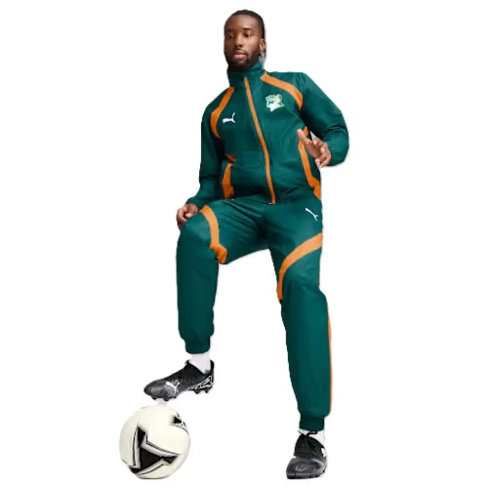 Veste tissée d'avant-match Côte d'Ivoire 2025 - Image 5