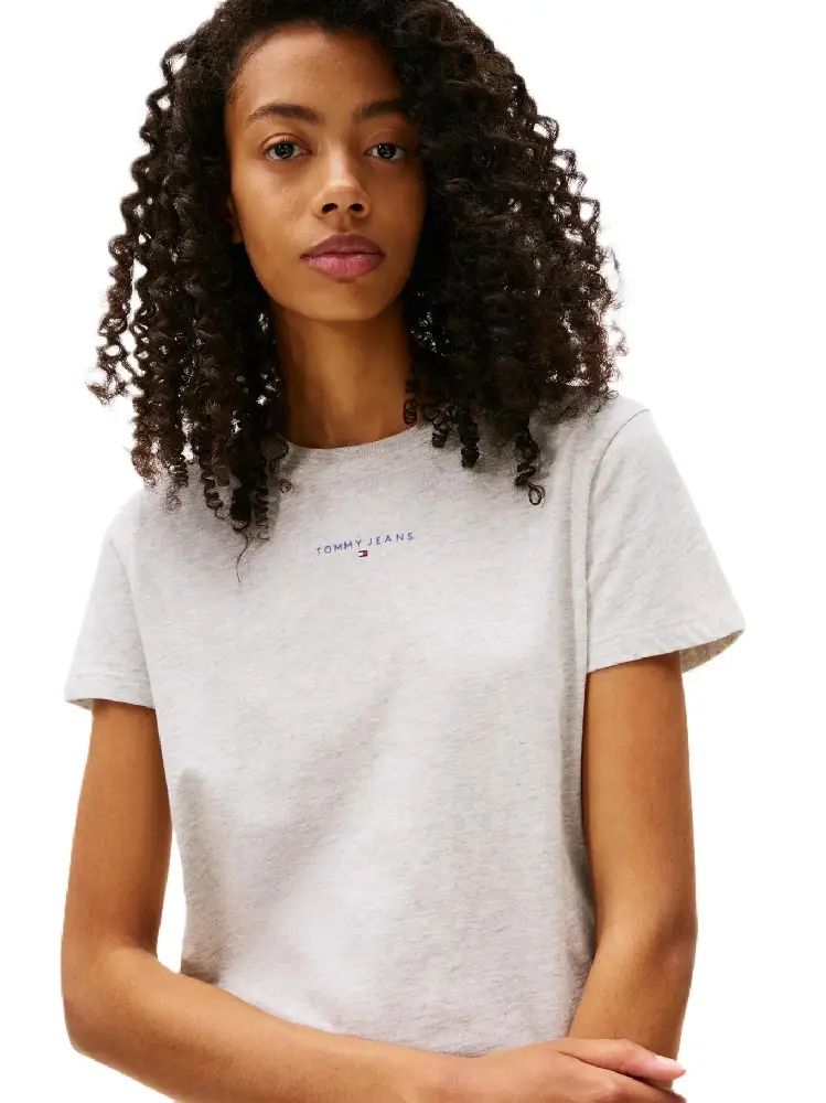 T-shirt à logo linéaire coupe classique - Image 4