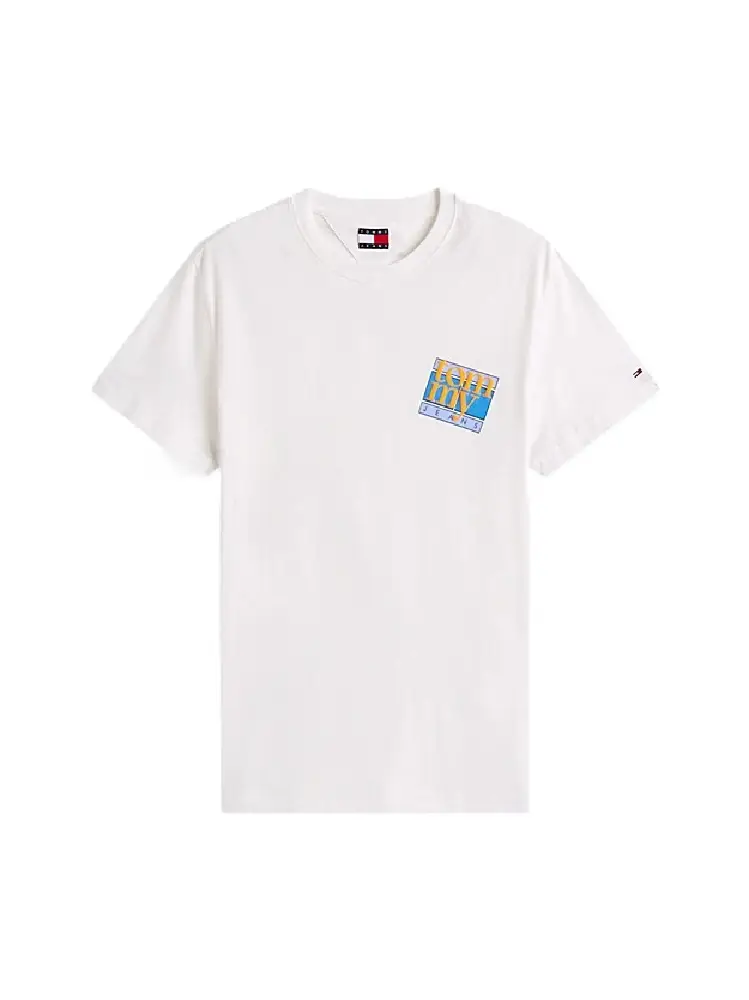 T-shirt en jersey à col ras-du-cou et drapeau - Image 5