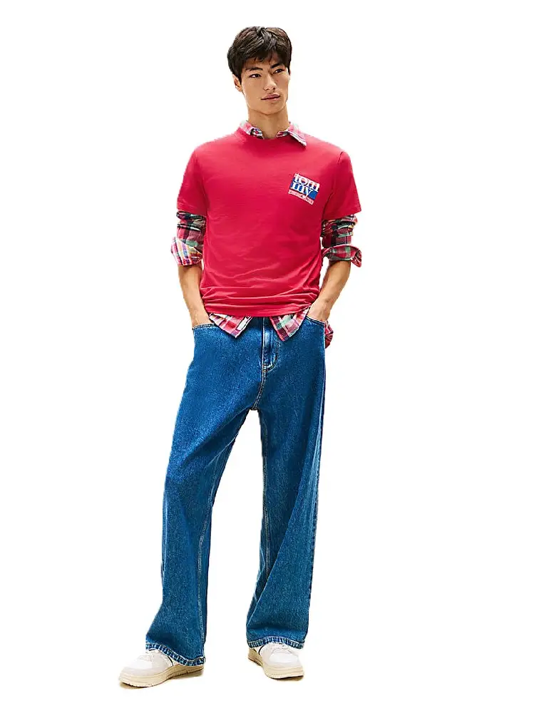 Tommy Jeans T-shirt homme Regular Flag DNA - Image 3