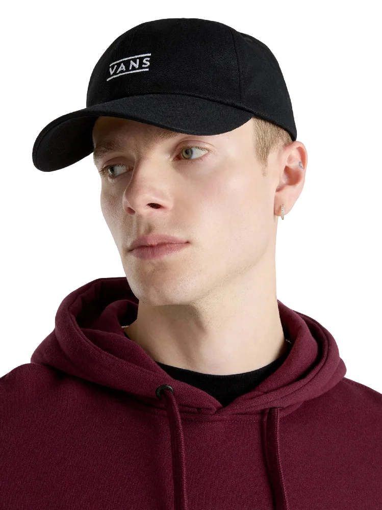 Casquette Vans Half Box à visière incurvée noire - Image 3